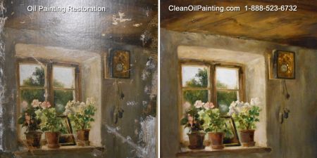 12 oil painting restoration copy